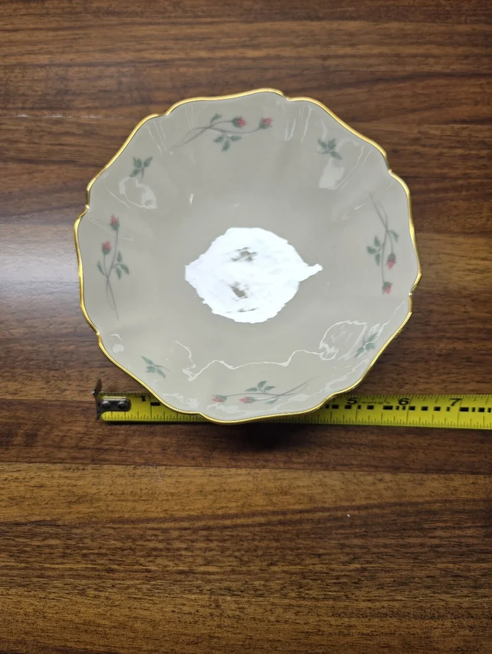 Lenox Rose Manor Scalloped Small Accent Bowl